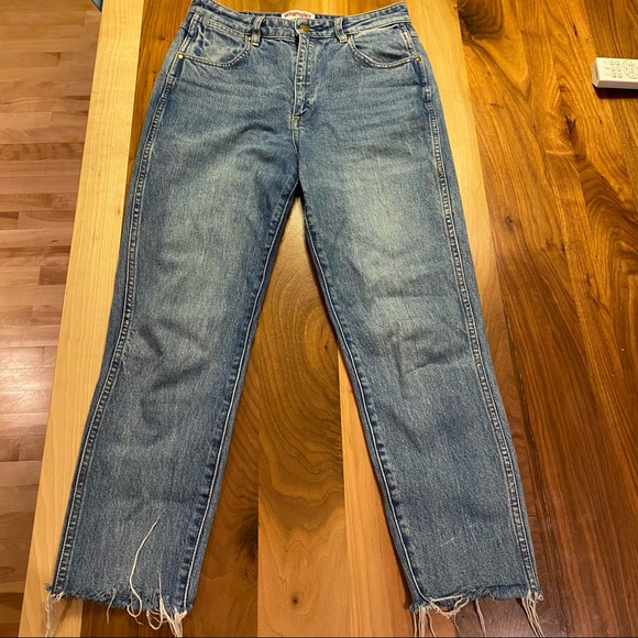 Wrangler Drew High-Waisted Straight Leg Jeans - Picture 3 of 7